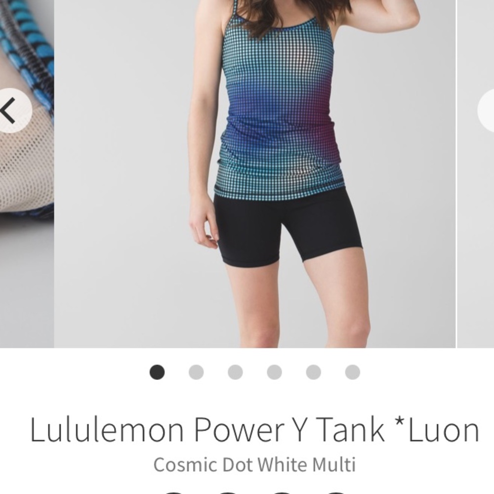 Lululemon Power Y Cosmic White Dot - Multi - 4